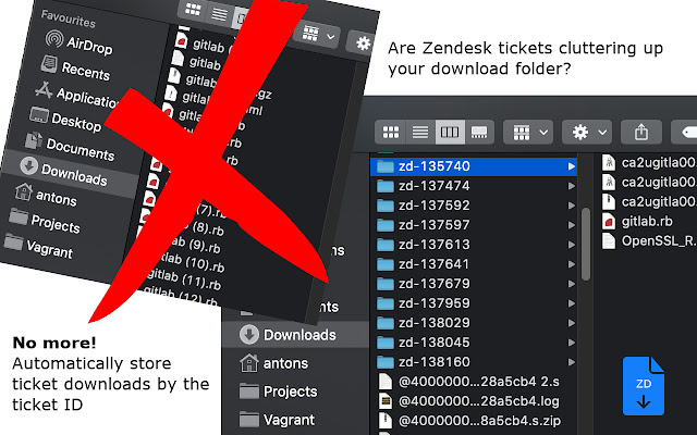 Zendesk Download Router chrome谷歌浏览器插件_扩展第1张截图