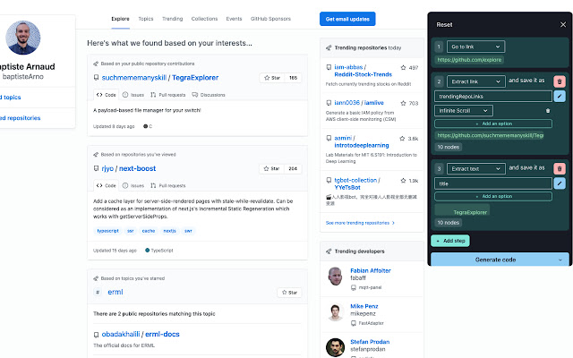Tinking - Scrapping Tool chrome谷歌浏览器插件_扩展第3张截图