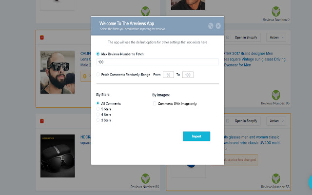 Areviews - get reviews from aliexpress,amazon chrome谷歌浏览器插件_扩展第1张截图