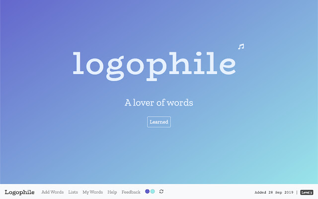 Logophile chrome谷歌浏览器插件_扩展第1张截图
