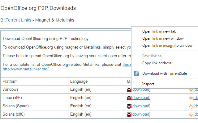 TorrentSafe chrome谷歌浏览器插件_扩展第2张截图
