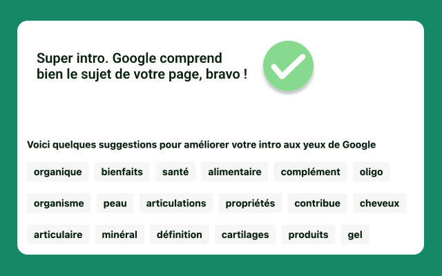 Thot - Bêta - Rédaction SEO performante chrome谷歌浏览器插件_扩展第2张截图