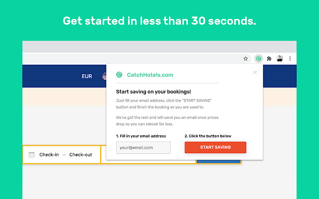 CatchHotels.com | Save on travel bookings chrome谷歌浏览器插件_扩展第4张截图