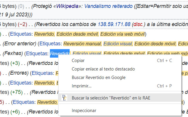 Diccionario RAE en bocadillo chrome谷歌浏览器插件_扩展第2张截图