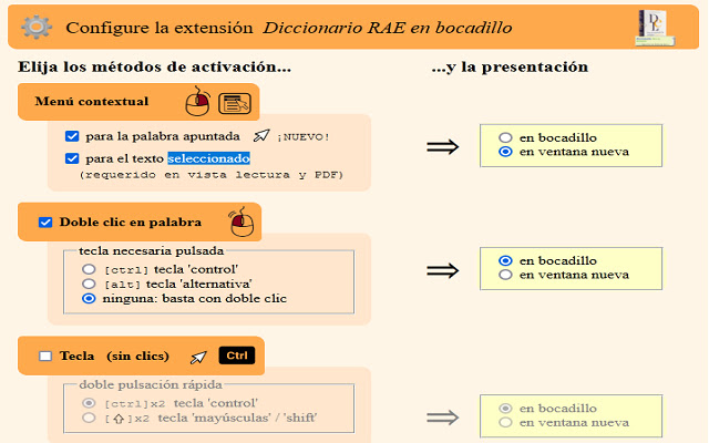 Diccionario RAE en bocadillo chrome谷歌浏览器插件_扩展第4张截图