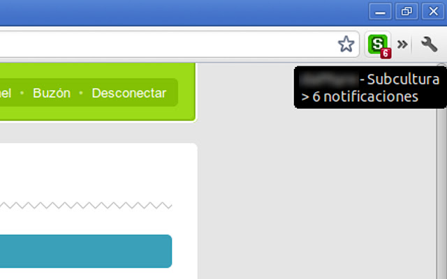 Notificaciones Subcultura chrome谷歌浏览器插件_扩展第2张截图