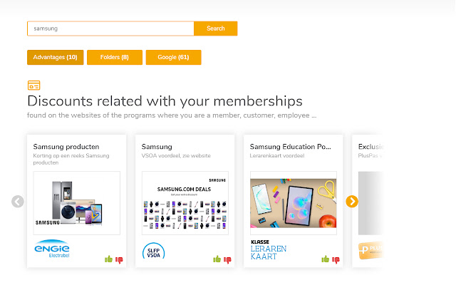 askOLI - Member deals and Shop vouchers chrome谷歌浏览器插件_扩展第4张截图