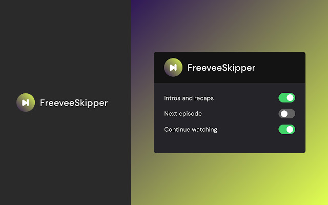 Freevee Skipper: skip ads, intros & more chrome谷歌浏览器插件_扩展第1张截图