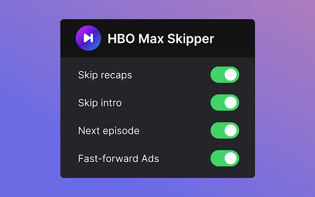 HBOmax Skipper: skip intros & recaps chrome谷歌浏览器插件_扩展第1张截图