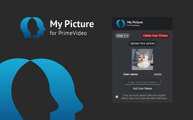 PrimeVideo MyPicture: custom profile picture chrome谷歌浏览器插件_扩展第1张截图