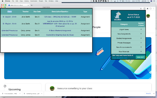 SkoolBot Classroom Assistant chrome谷歌浏览器插件_扩展第2张截图