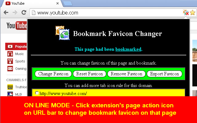 Bookmark Favicon Changer chrome谷歌浏览器插件_扩展第1张截图