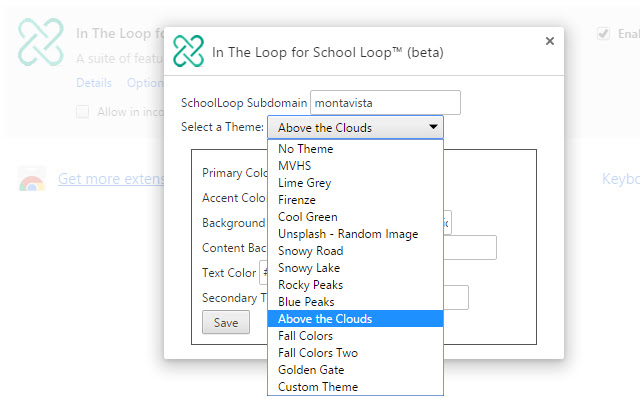 In The Loop for School Loop™ (beta) chrome谷歌浏览器插件_扩展第5张截图