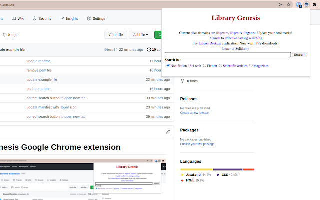 Library Genesis chrome谷歌浏览器插件_扩展第1张截图