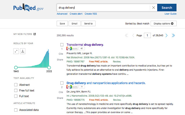 Altmetric for Pubmed and Google Scholar chrome谷歌浏览器插件_扩展第3张截图