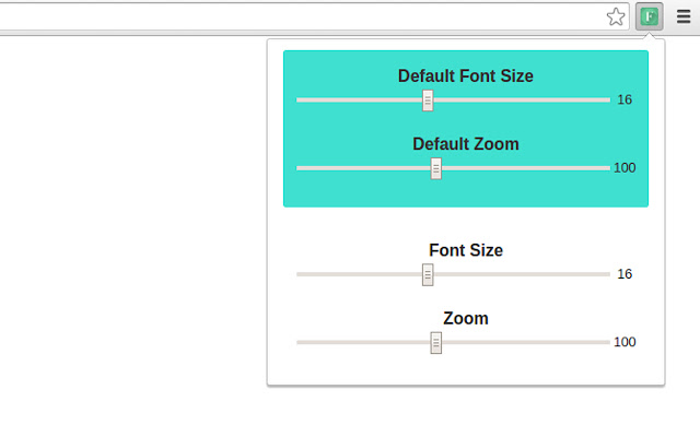 Font Size chrome谷歌浏览器插件_扩展第1张截图