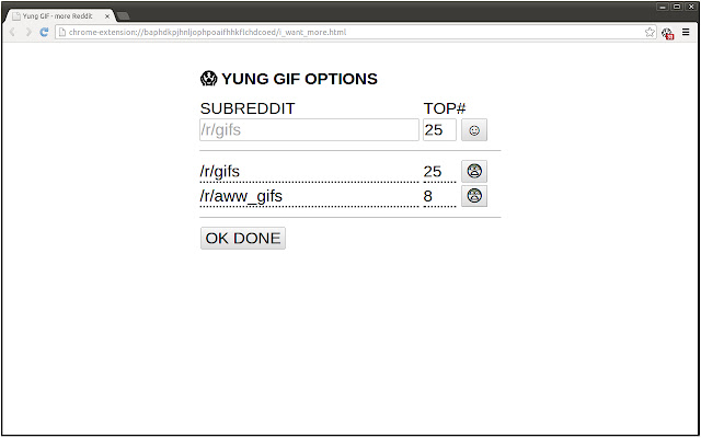 Yung GIF chrome谷歌浏览器插件_扩展第1张截图