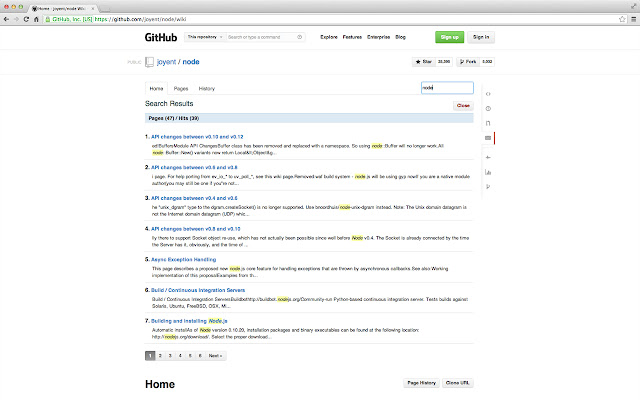 Wiki Search for GitHub chrome谷歌浏览器插件_扩展第1张截图