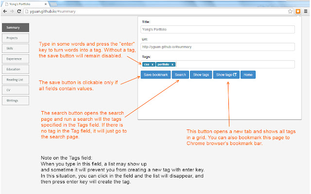 Bookmarks Tagging chrome谷歌浏览器插件_扩展第1张截图