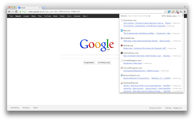 Bookmark Oragniser chrome谷歌浏览器插件_扩展第1张截图