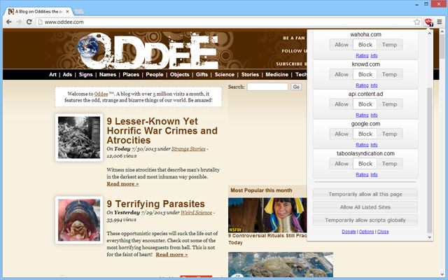 ScriptBlock chrome谷歌浏览器插件_扩展第2张截图