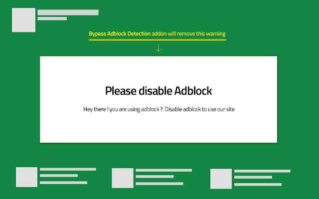 Bypass AdBlock Detection chrome谷歌浏览器插件_扩展第1张截图