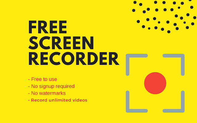 Video Screen Recorder - Free chrome谷歌浏览器插件_扩展第1张截图