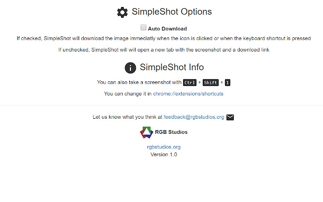 SimpleShot chrome谷歌浏览器插件_扩展第3张截图