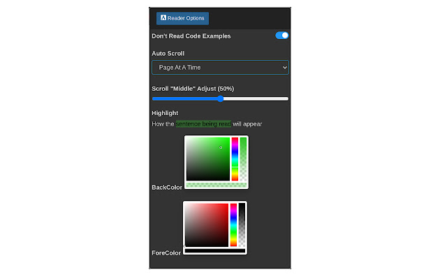 Web Page Reader TTS Text To Speech chrome谷歌浏览器插件_扩展第4张截图