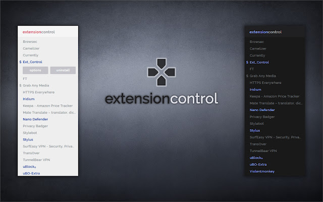 Extension Control chrome谷歌浏览器插件_扩展第1张截图