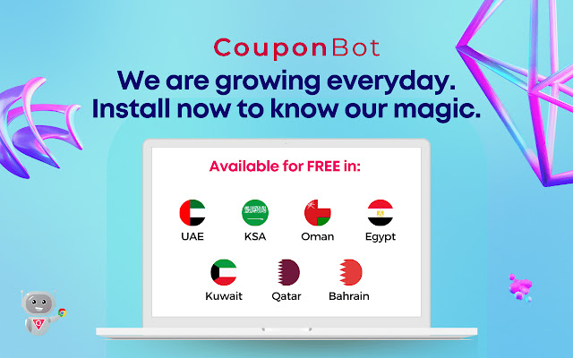 CouponBot - Discover voucher codes & coupons chrome谷歌浏览器插件_扩展第5张截图