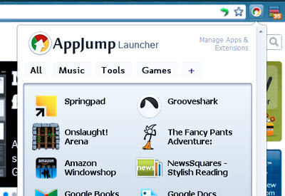 AppJump App Launcher and Organizer chrome谷歌浏览器插件_扩展第1张截图