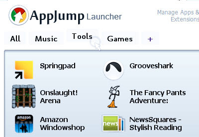 AppJump App Launcher and Organizer chrome谷歌浏览器插件_扩展第2张截图