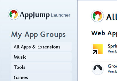 AppJump App Launcher and Organizer chrome谷歌浏览器插件_扩展第3张截图