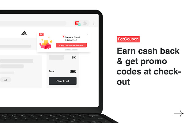 FatCoupon Cash Back & Promo Codes chrome谷歌浏览器插件_扩展第3张截图