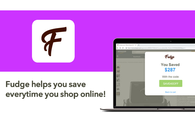 Fudge - Coupons, Deals chrome谷歌浏览器插件_扩展第2张截图