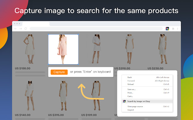 Search by image for eBay chrome谷歌浏览器插件_扩展第5张截图