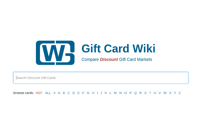 Gift Card Wiki chrome谷歌浏览器插件_扩展第2张截图