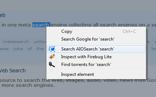 AIO Search chrome谷歌浏览器插件_扩展第3张截图