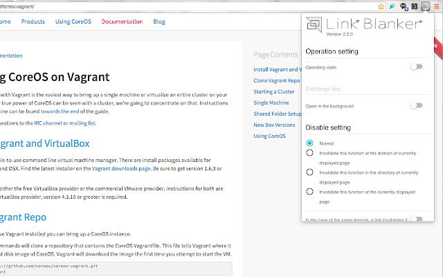 Link Blanker chrome谷歌浏览器插件_扩展第2张截图