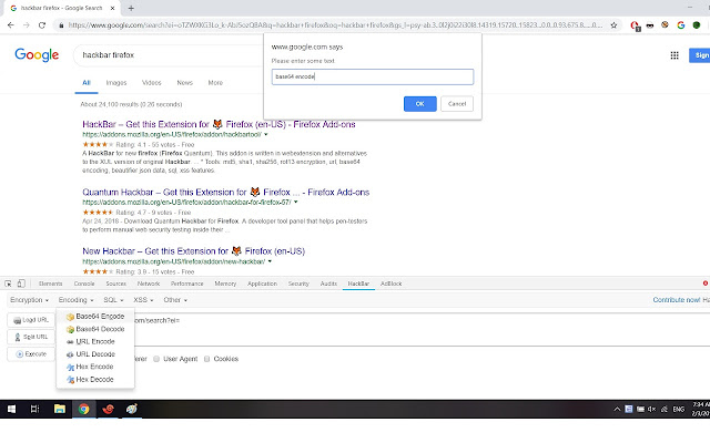 HackBar chrome谷歌浏览器插件_扩展第3张截图