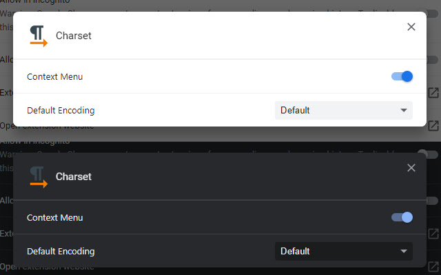 Charset chrome谷歌浏览器插件_扩展第4张截图