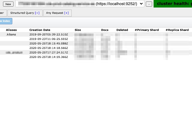 Multi Elasticsearch Head chrome谷歌浏览器插件_扩展第3张截图