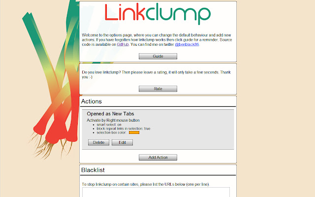 Linkclump chrome谷歌浏览器插件_扩展第4张截图