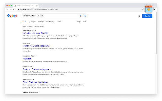Google Similar Sites chrome谷歌浏览器插件_扩展第1张截图