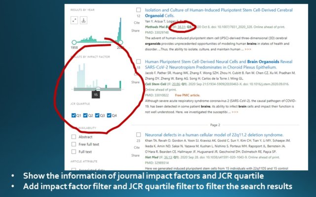 Pubmed Impact Factor chrome谷歌浏览器插件_扩展第3张截图