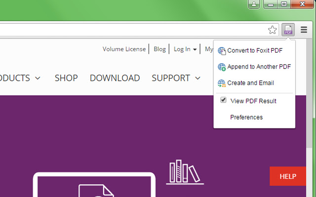 Foxit PDF Creator: 网页转换为PDF chrome谷歌浏览器插件_扩展第2张截图