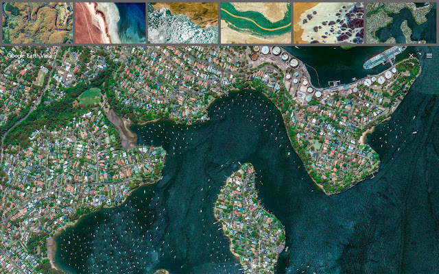 Earth View from Google Earth chrome谷歌浏览器插件_扩展第2张截图