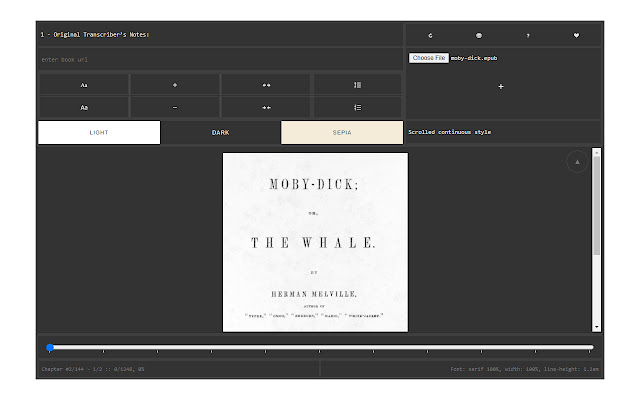 ePub Reader chrome谷歌浏览器插件_扩展第2张截图