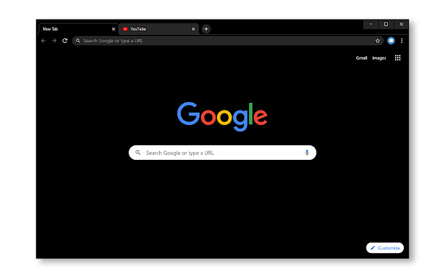 完整的Chrome Chrome黑色主题 chrome谷歌浏览器插件_扩展第1张截图